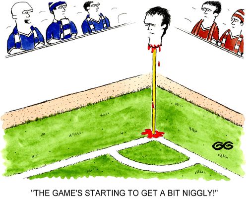 'The game's starting to get a bit niggly!'
