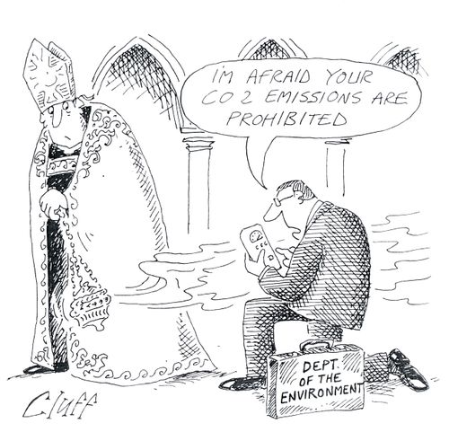 'I'm afraid CO2 emissions are prohibited.'