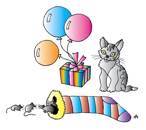 Christmas Presents for the Cat