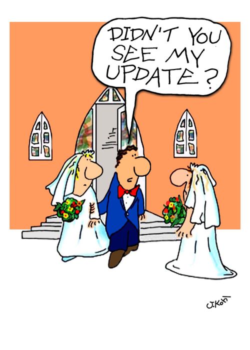 Didn't You See My Update?