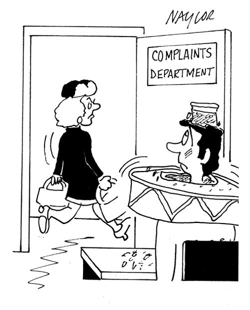 Complaints Department.