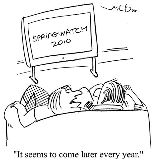 'It seems to come later every year.'