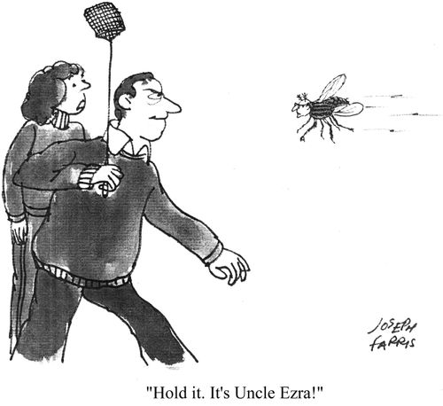 'Hold it. It's Uncle Ezra!'