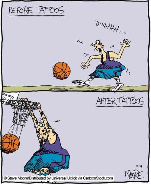 Before and After Tattoos.