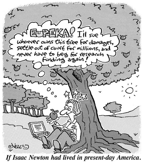 If Isaac Newton had lived in present-day America.