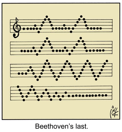 Beethoven's last.