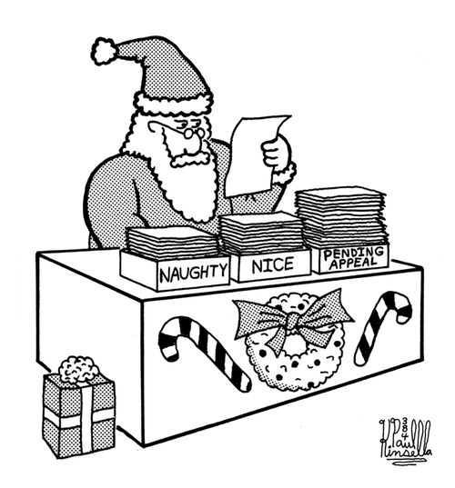 Naughty, Nice, Pending Appeal