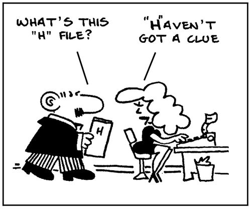 'What's this 'H' file?'