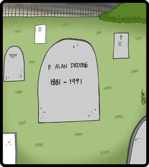 Palindrome grave