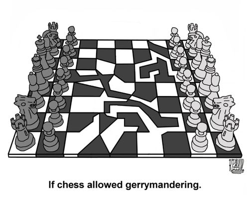 If chess allowed gerrymandering.
