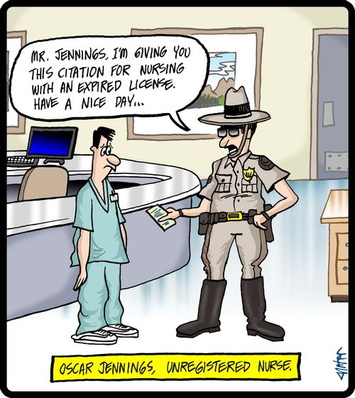Oscar Jennings, unregistered nurse.