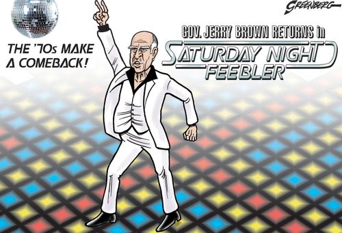 Gov. Jerry Brown returns in Saturday Night Feebler.