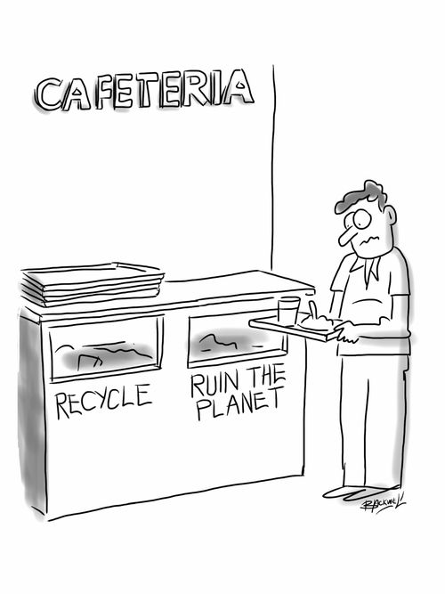 Recycle or ruin the planet?