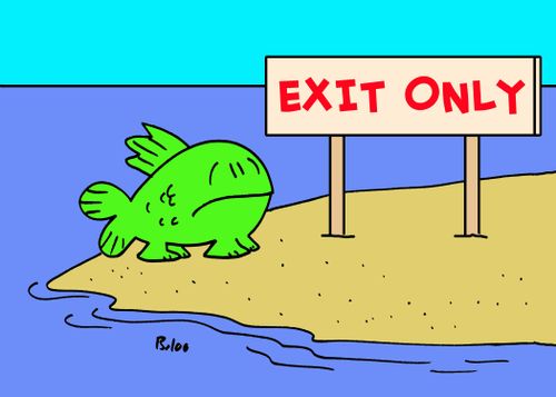 Exit Only.