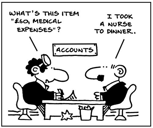 What's this item, £60, medical expenses?