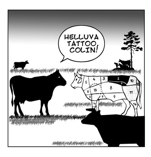 Helluva tattoo, Colin!