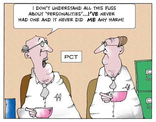 'I don't understand all this fuss about 'personalities'...I've never had one and it never did me any harm.'