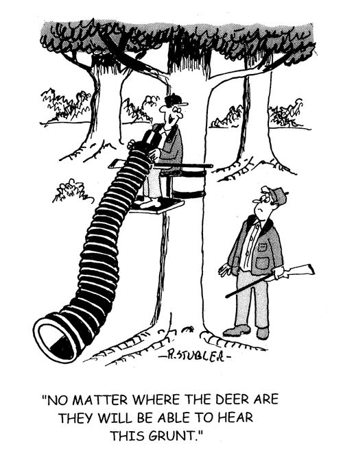 'No matter where the deer are they will be able to hear this grunt.'