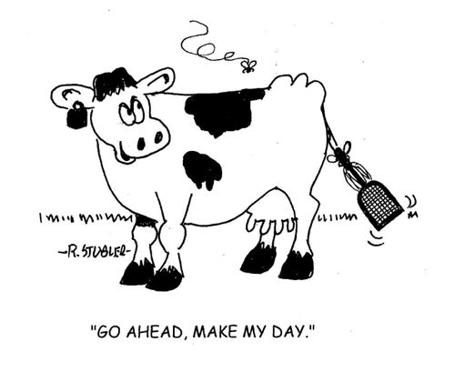 'Go ahead, make my day.'