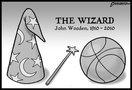 John Wooden.