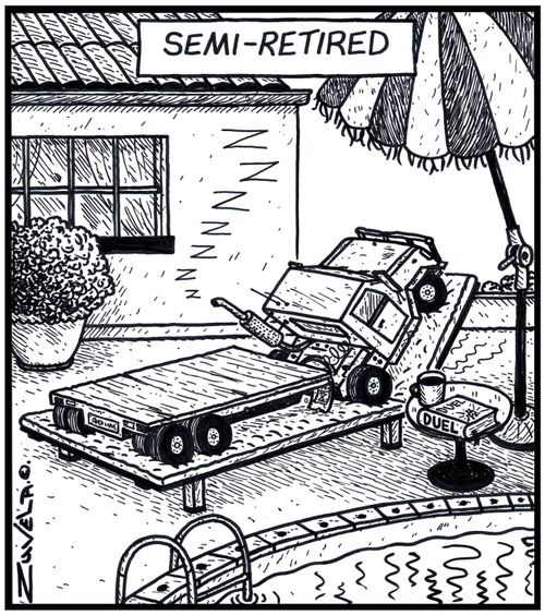 Semi-retired.