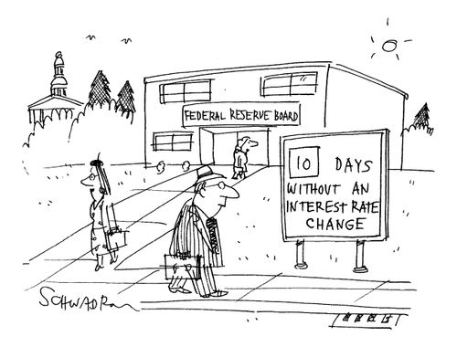 10 Days Without an Interest Rate Change