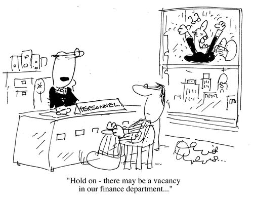 A vacancy in the Finance Department