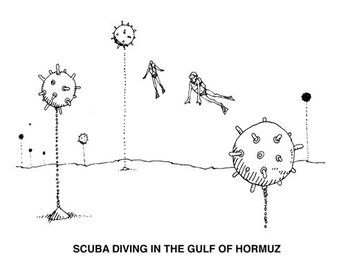 Scuba diving in the Gulf of Hormuz