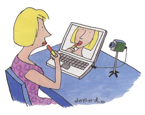 Modern day mirror.