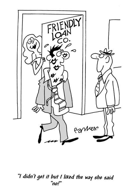 'I didn't get it but I liked the way she said 'No'!'