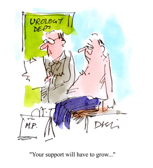 'Your support will have to grow...'