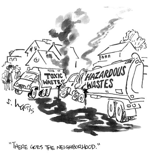 'There goes the neigborhood.'