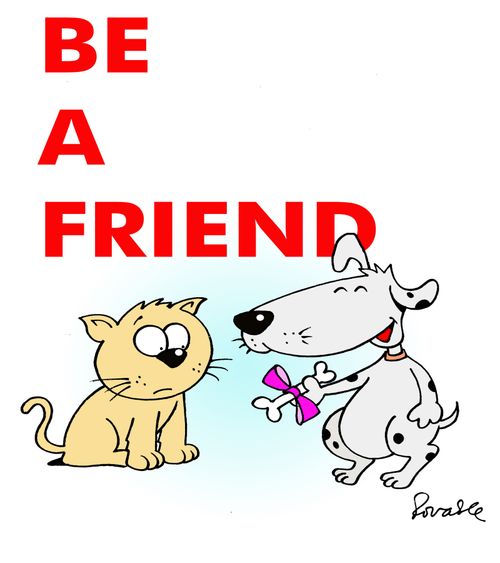 Be a friend.
