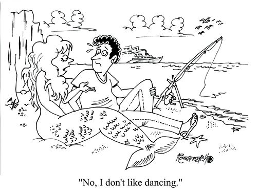 'No, I don't like dancing.'