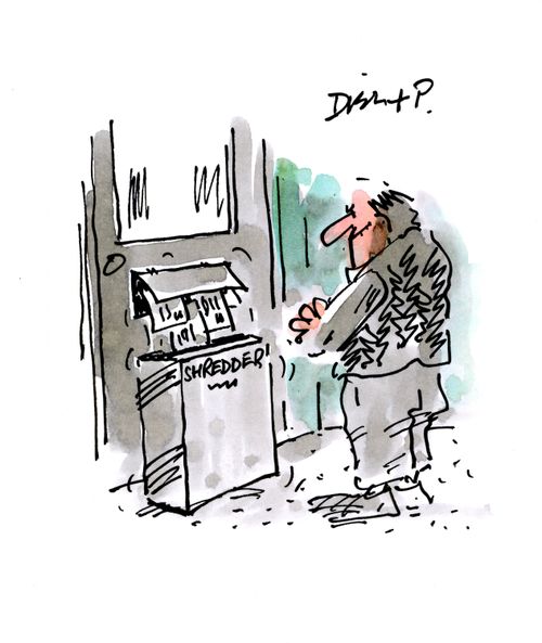 A Shredder for Junk Mail.