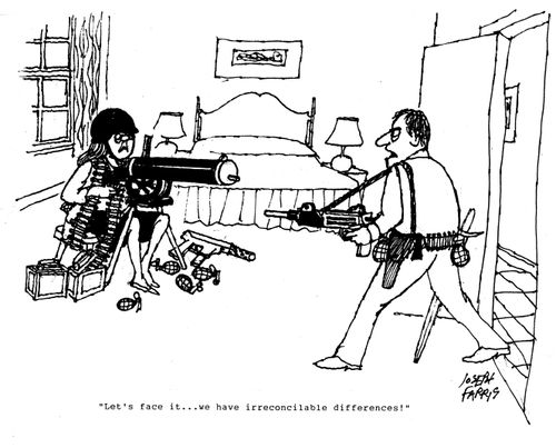 'Let's face it...We have irreconcilable differences!'