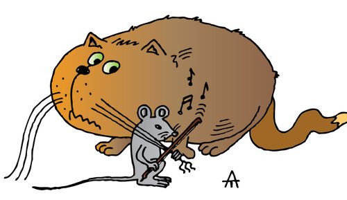 Cat and mouse
