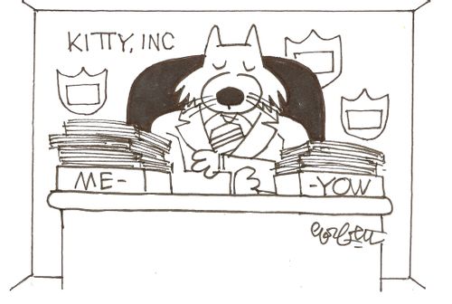 Kitty, Inc:  ME...YOW