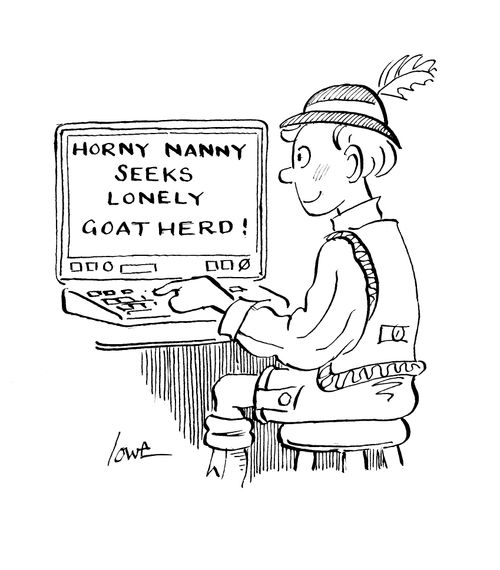 Horny Nanny Seeks Lonely Goat Herd.