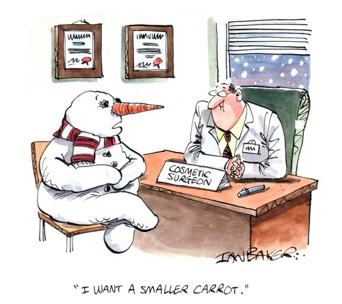 'I want a smaller carrot.'