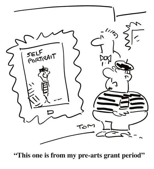 'This one is from my pre-arts grant period'