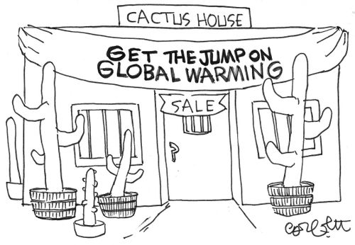 Get the jump on global warming. 