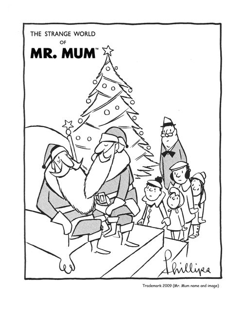 Santa on Santa's Lap