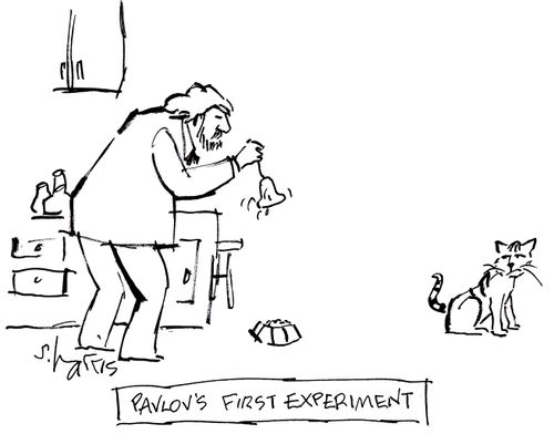 'Pavlov's first experiment'