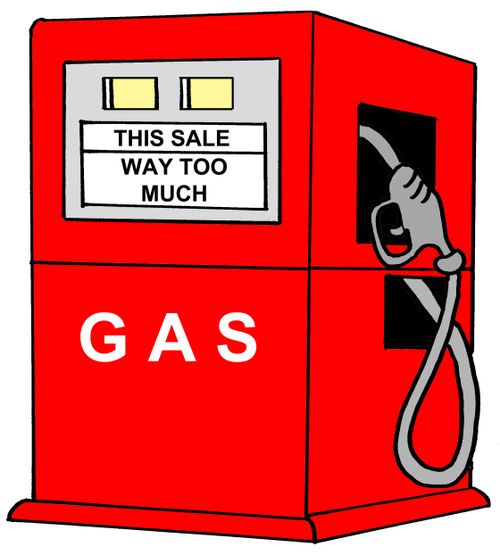 Gas Station: This sale - Way Too Much.