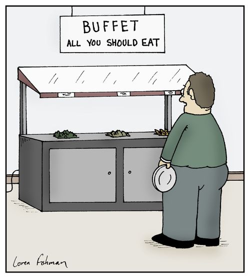 All you should eat buffet.