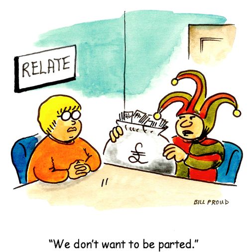 'We don't want to be parted.'