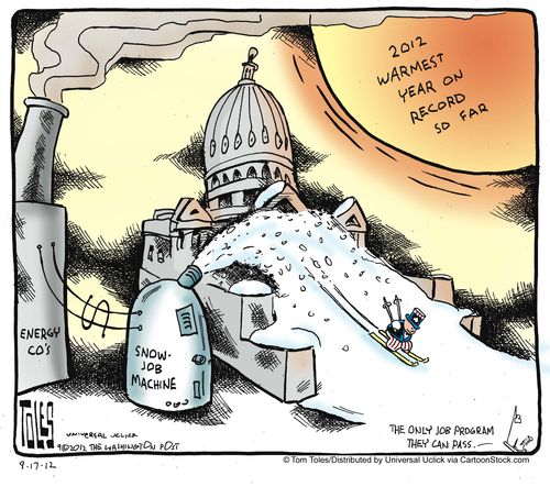 2012 warmest year on record so far.