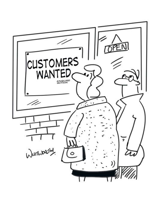 Customers Wanted