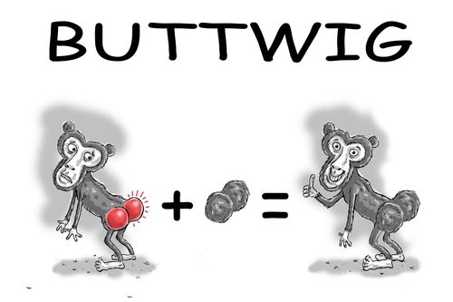 Butt Wig (Colour)